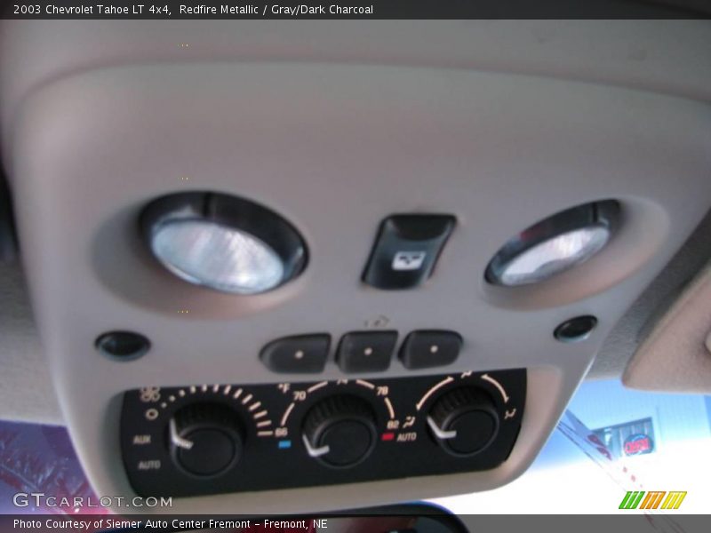 Redfire Metallic / Gray/Dark Charcoal 2003 Chevrolet Tahoe LT 4x4