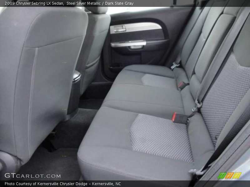 Steel Silver Metallic / Dark Slate Gray 2009 Chrysler Sebring LX Sedan