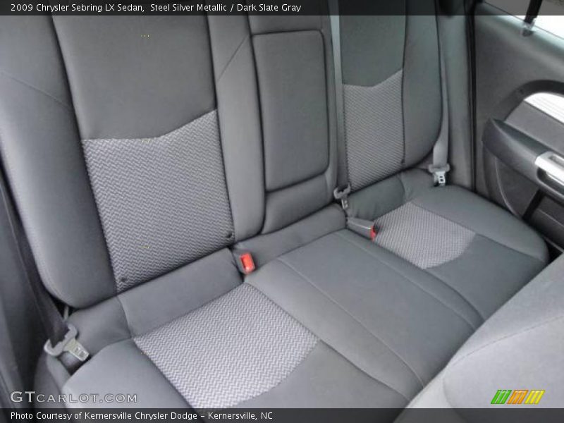 Steel Silver Metallic / Dark Slate Gray 2009 Chrysler Sebring LX Sedan