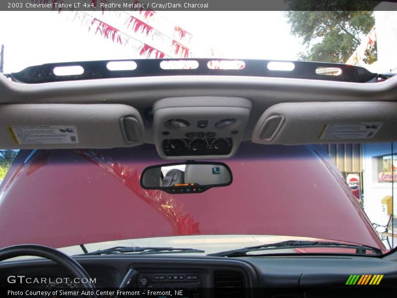 Redfire Metallic / Gray/Dark Charcoal 2003 Chevrolet Tahoe LT 4x4