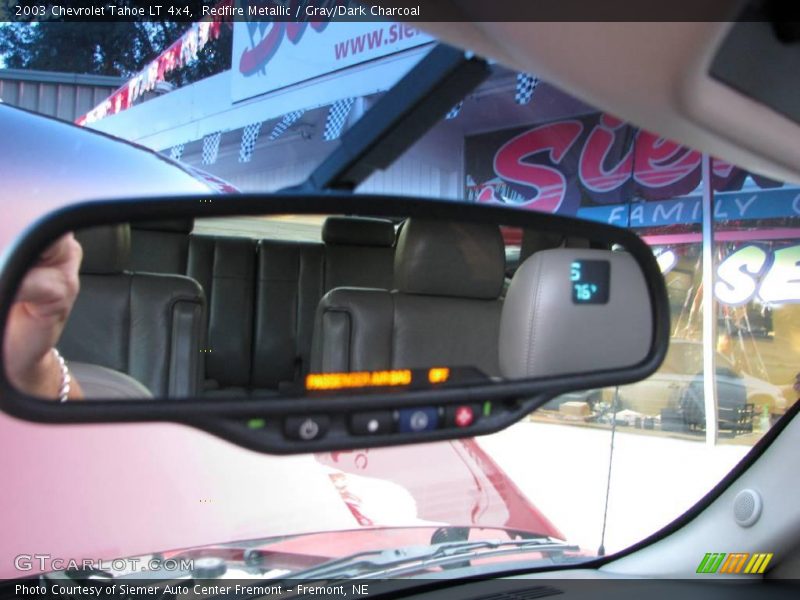 Redfire Metallic / Gray/Dark Charcoal 2003 Chevrolet Tahoe LT 4x4