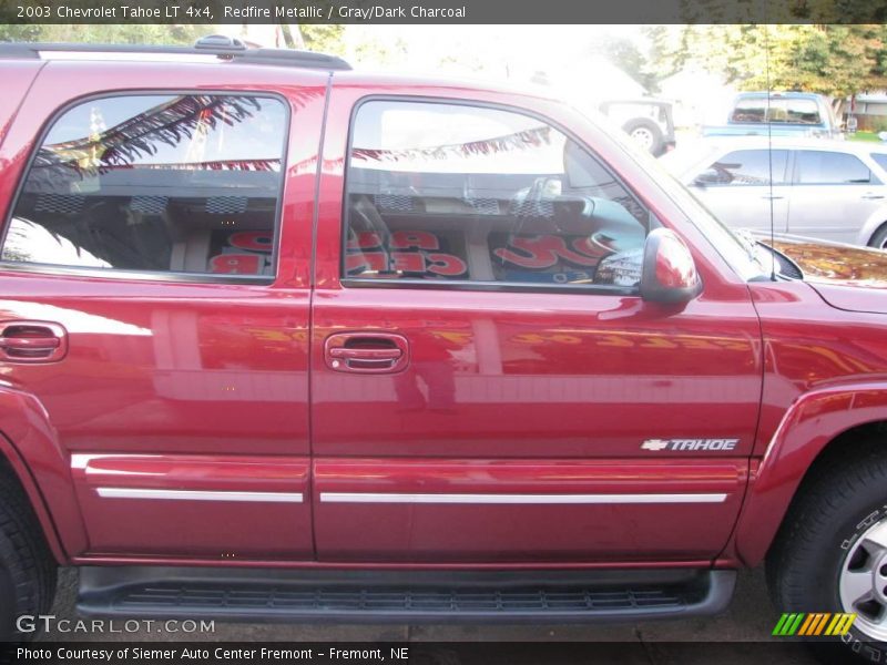 Redfire Metallic / Gray/Dark Charcoal 2003 Chevrolet Tahoe LT 4x4