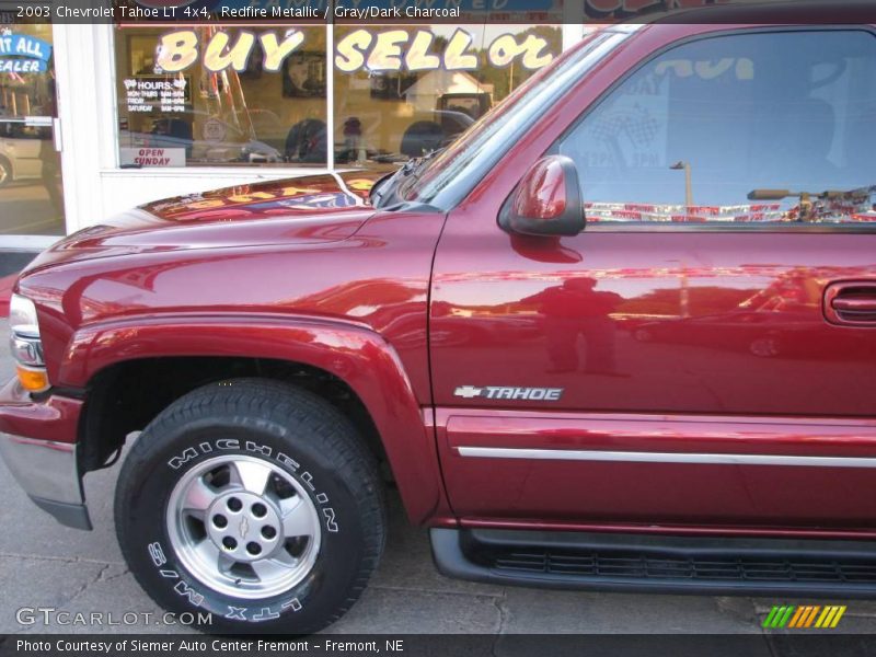 Redfire Metallic / Gray/Dark Charcoal 2003 Chevrolet Tahoe LT 4x4