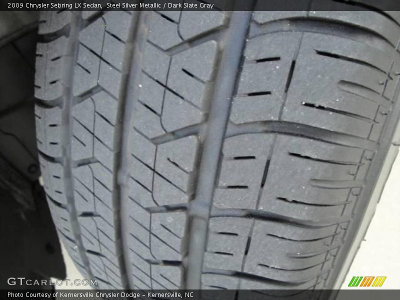 Steel Silver Metallic / Dark Slate Gray 2009 Chrysler Sebring LX Sedan