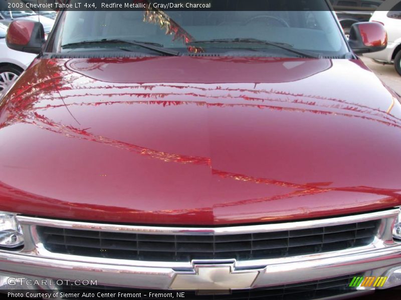 Redfire Metallic / Gray/Dark Charcoal 2003 Chevrolet Tahoe LT 4x4