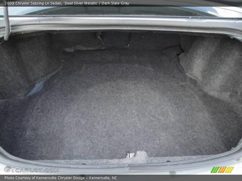 Steel Silver Metallic / Dark Slate Gray 2009 Chrysler Sebring LX Sedan