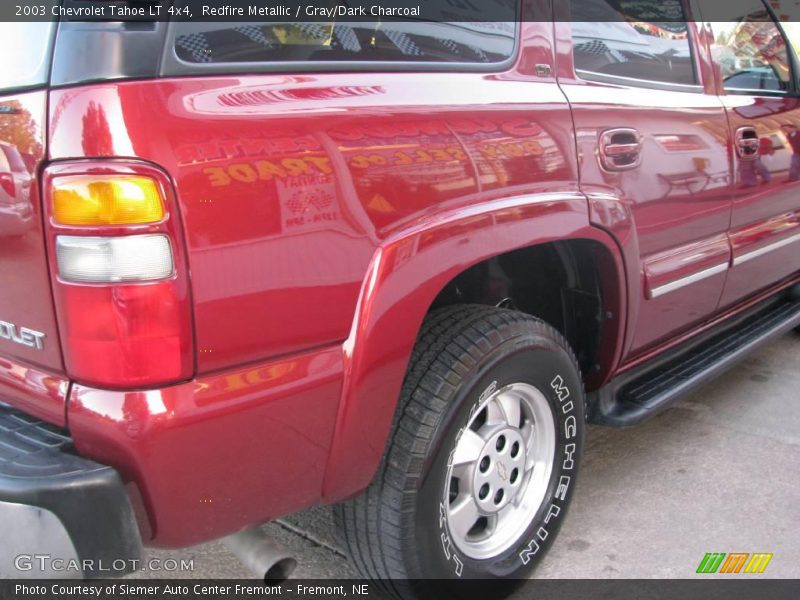 Redfire Metallic / Gray/Dark Charcoal 2003 Chevrolet Tahoe LT 4x4