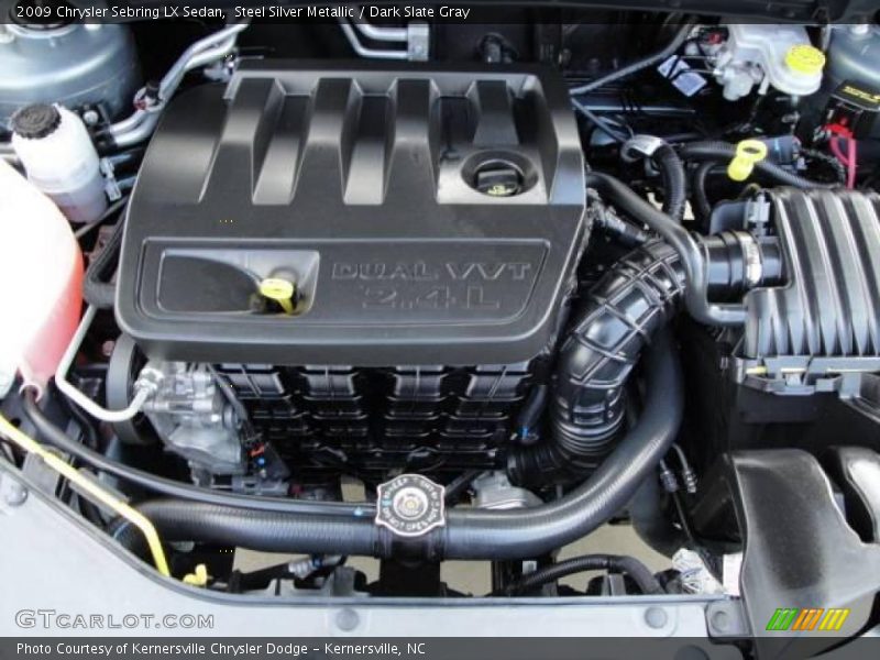 Steel Silver Metallic / Dark Slate Gray 2009 Chrysler Sebring LX Sedan