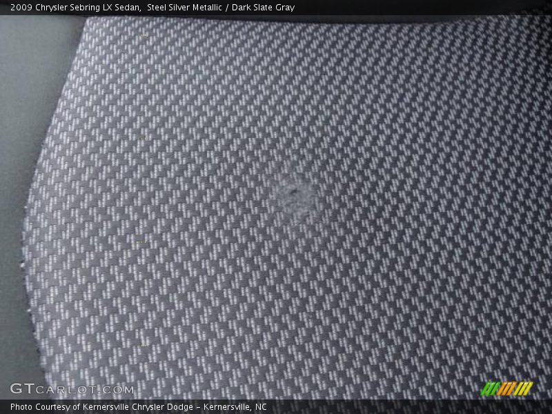 Steel Silver Metallic / Dark Slate Gray 2009 Chrysler Sebring LX Sedan