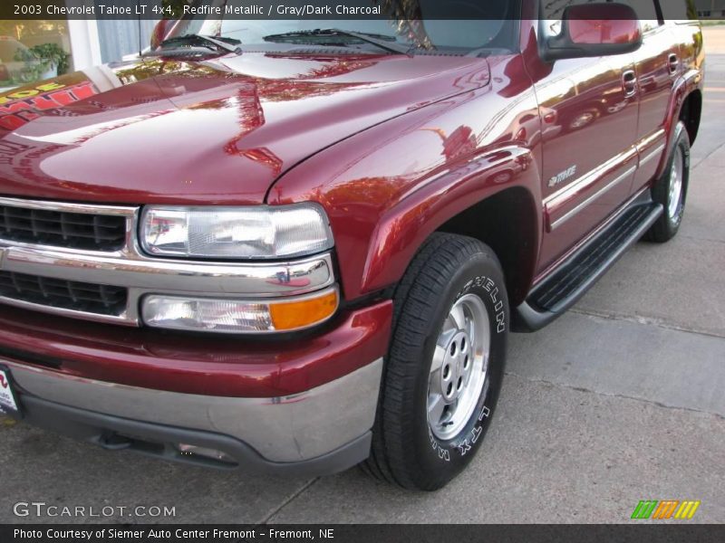 Redfire Metallic / Gray/Dark Charcoal 2003 Chevrolet Tahoe LT 4x4