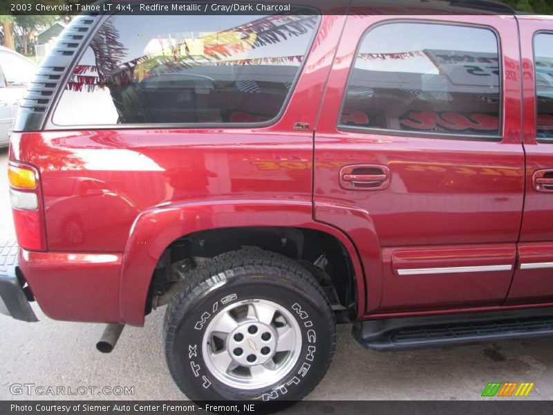 Redfire Metallic / Gray/Dark Charcoal 2003 Chevrolet Tahoe LT 4x4