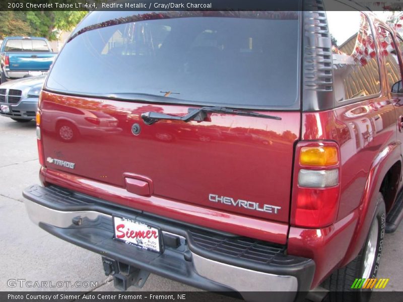 Redfire Metallic / Gray/Dark Charcoal 2003 Chevrolet Tahoe LT 4x4