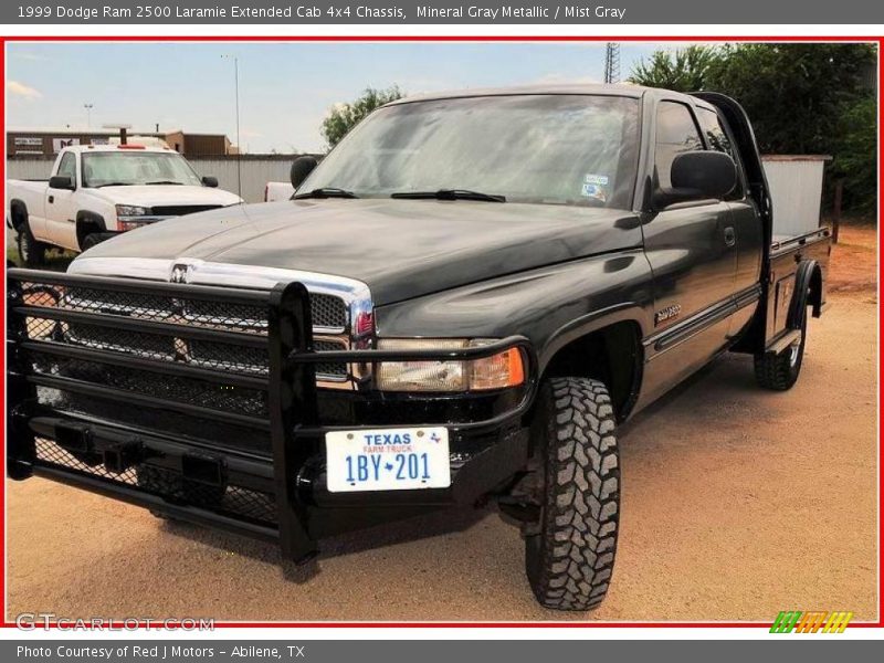 Mineral Gray Metallic / Mist Gray 1999 Dodge Ram 2500 Laramie Extended Cab 4x4 Chassis