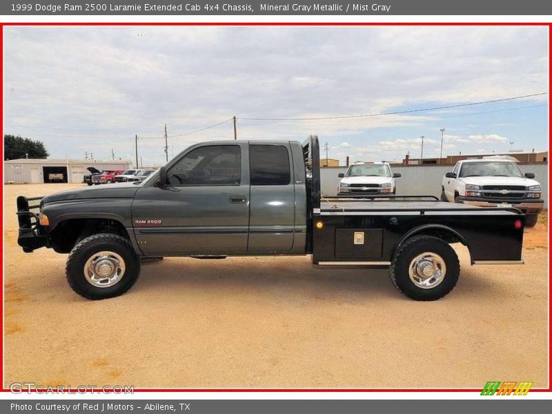 Mineral Gray Metallic / Mist Gray 1999 Dodge Ram 2500 Laramie Extended Cab 4x4 Chassis