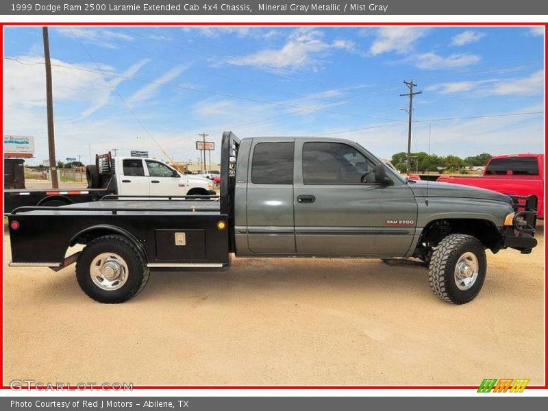 Mineral Gray Metallic / Mist Gray 1999 Dodge Ram 2500 Laramie Extended Cab 4x4 Chassis