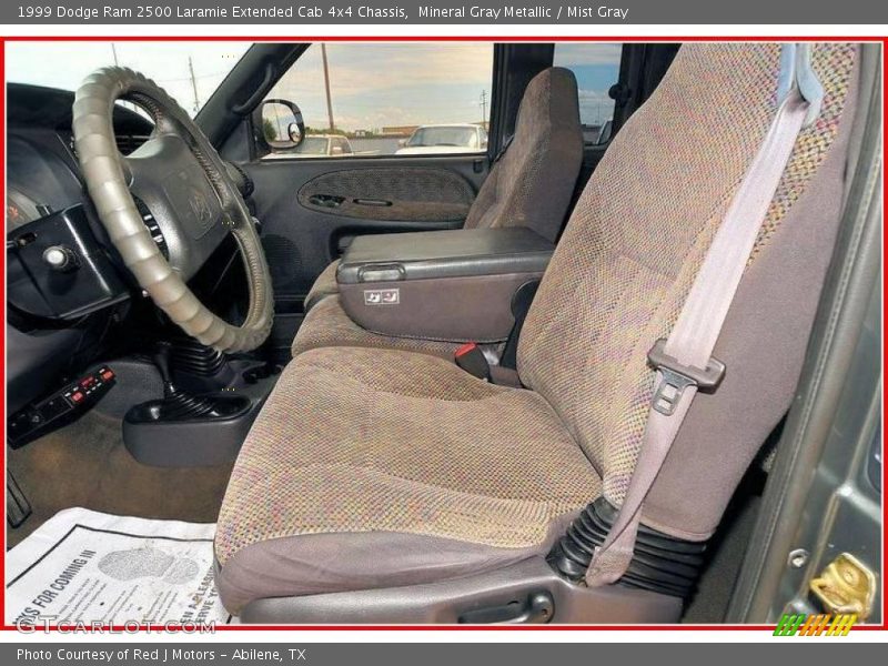 Mineral Gray Metallic / Mist Gray 1999 Dodge Ram 2500 Laramie Extended Cab 4x4 Chassis
