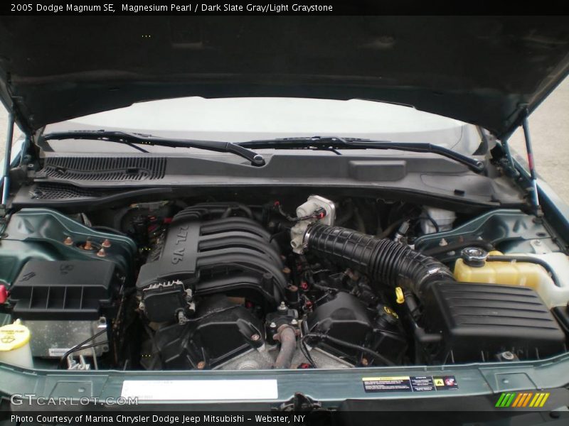 Magnesium Pearl / Dark Slate Gray/Light Graystone 2005 Dodge Magnum SE