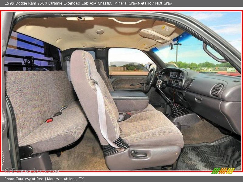 Mineral Gray Metallic / Mist Gray 1999 Dodge Ram 2500 Laramie Extended Cab 4x4 Chassis