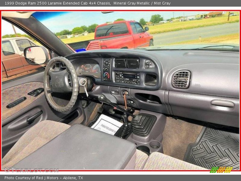 Mineral Gray Metallic / Mist Gray 1999 Dodge Ram 2500 Laramie Extended Cab 4x4 Chassis