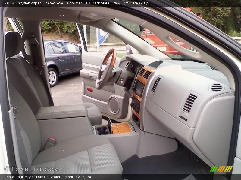 Cool Vanilla / Dark Slate Gray/Light Slate Gray 2009 Chrysler Aspen Limited 4x4
