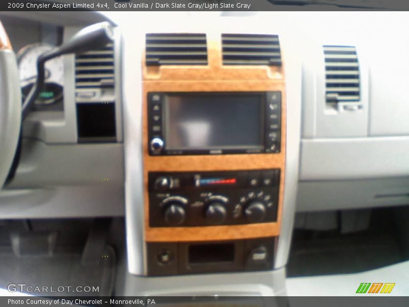 Cool Vanilla / Dark Slate Gray/Light Slate Gray 2009 Chrysler Aspen Limited 4x4
