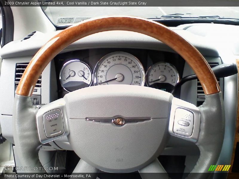 Cool Vanilla / Dark Slate Gray/Light Slate Gray 2009 Chrysler Aspen Limited 4x4