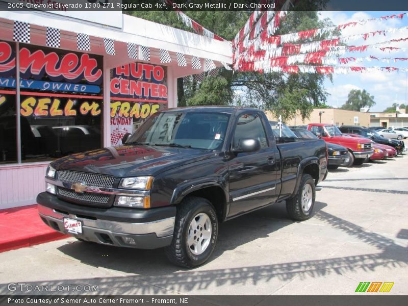 Dark Gray Metallic / Dark Charcoal 2005 Chevrolet Silverado 1500 Z71 Regular Cab 4x4
