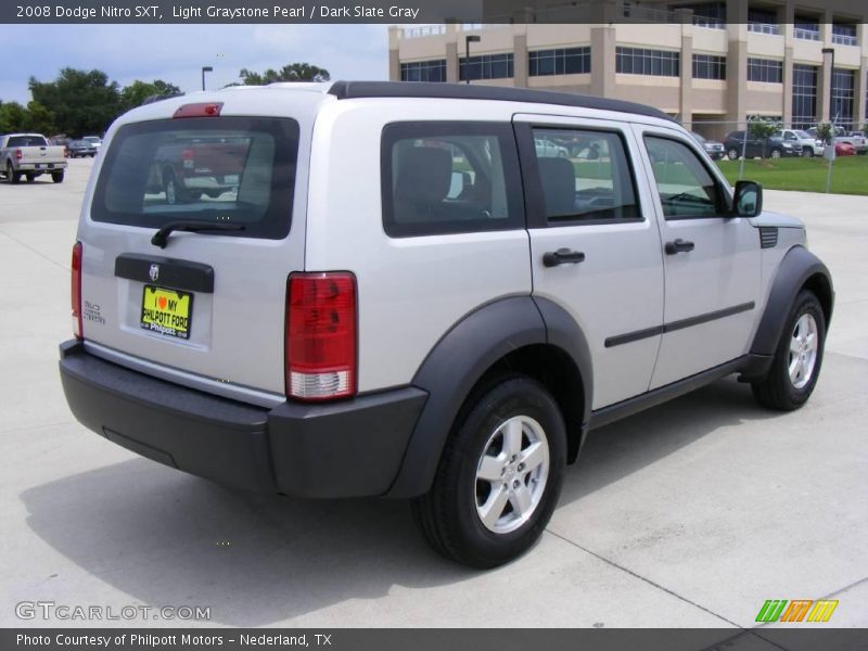 Light Graystone Pearl / Dark Slate Gray 2008 Dodge Nitro SXT