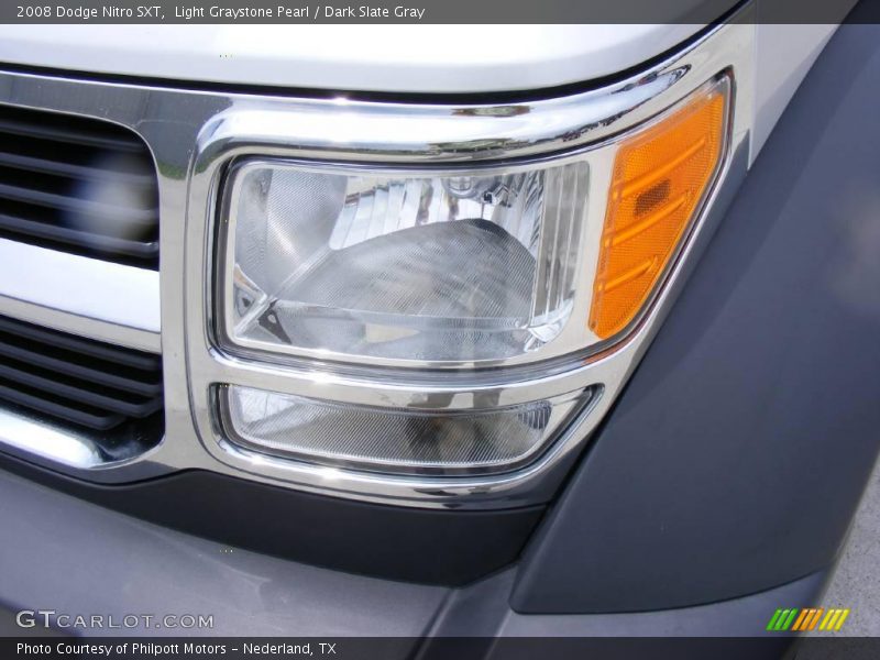 Light Graystone Pearl / Dark Slate Gray 2008 Dodge Nitro SXT