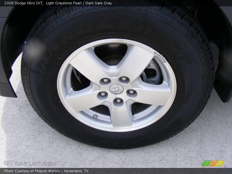 Light Graystone Pearl / Dark Slate Gray 2008 Dodge Nitro SXT