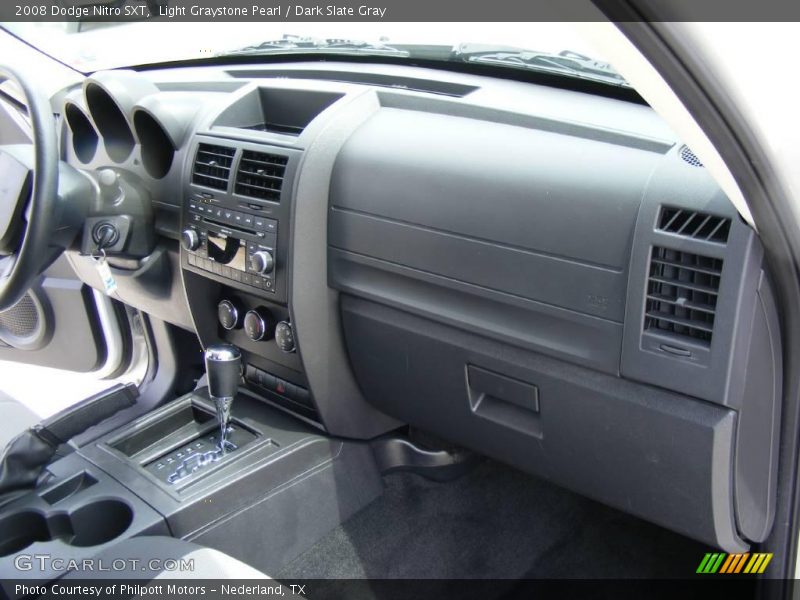 Light Graystone Pearl / Dark Slate Gray 2008 Dodge Nitro SXT