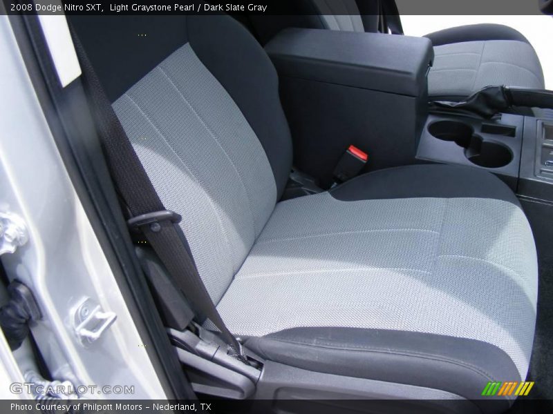 Light Graystone Pearl / Dark Slate Gray 2008 Dodge Nitro SXT
