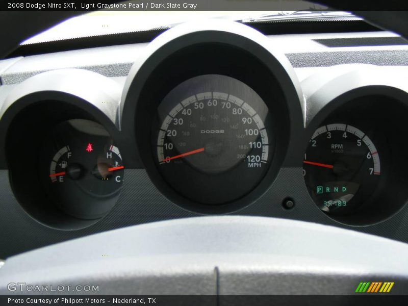 Light Graystone Pearl / Dark Slate Gray 2008 Dodge Nitro SXT