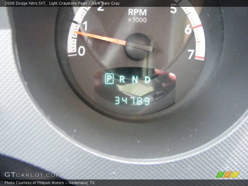 Light Graystone Pearl / Dark Slate Gray 2008 Dodge Nitro SXT
