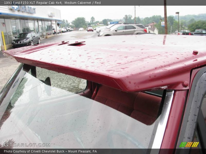 Medium Cabernet / Red 1993 Ford F150 XLT Regular Cab 4x4