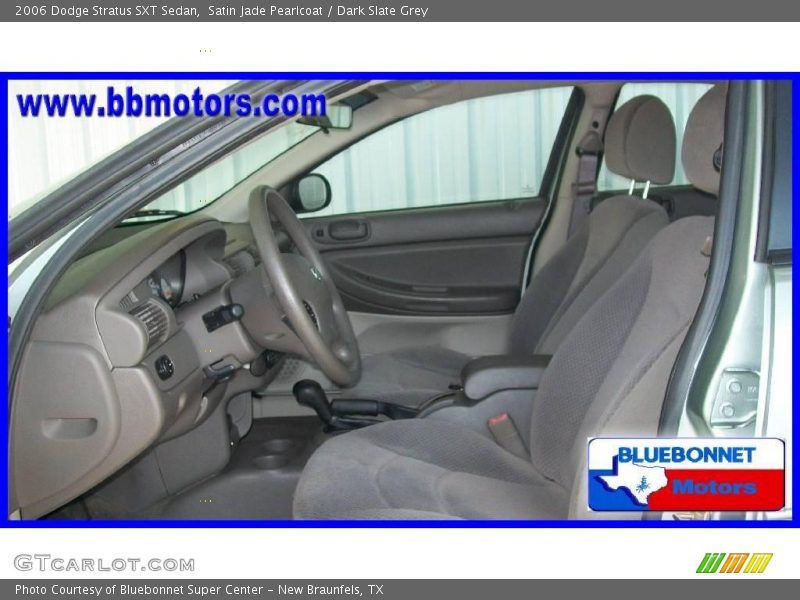Satin Jade Pearlcoat / Dark Slate Grey 2006 Dodge Stratus SXT Sedan