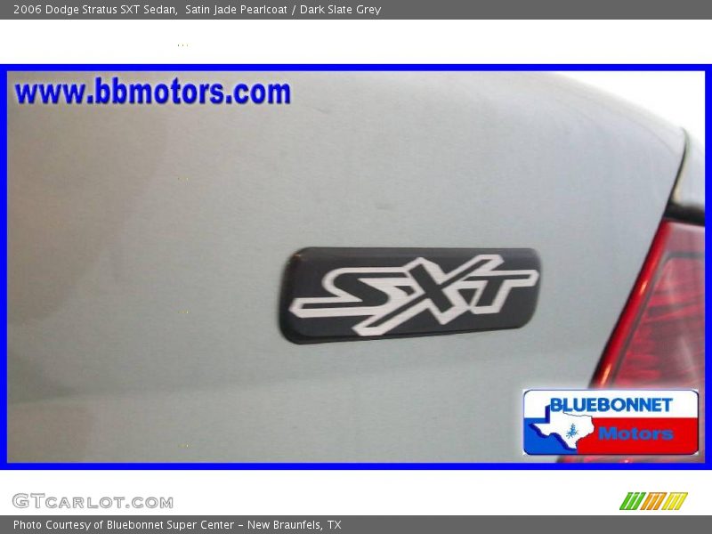 Satin Jade Pearlcoat / Dark Slate Grey 2006 Dodge Stratus SXT Sedan