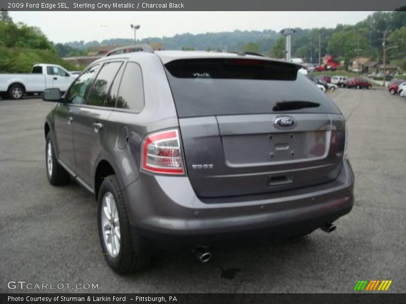 Sterling Grey Metallic / Charcoal Black 2009 Ford Edge SEL