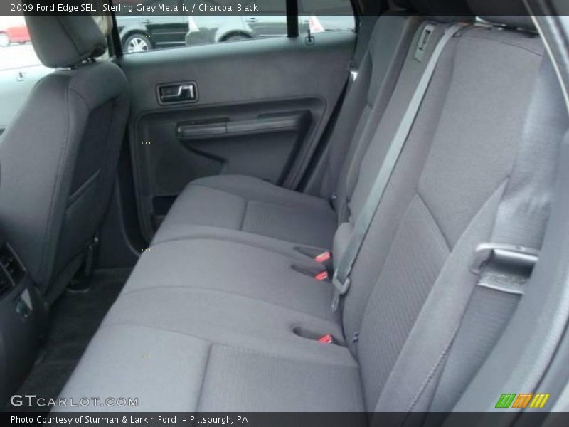 Sterling Grey Metallic / Charcoal Black 2009 Ford Edge SEL
