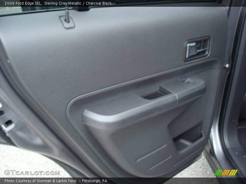 Sterling Grey Metallic / Charcoal Black 2009 Ford Edge SEL