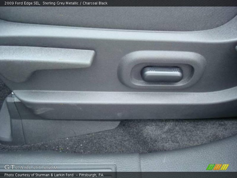 Sterling Grey Metallic / Charcoal Black 2009 Ford Edge SEL