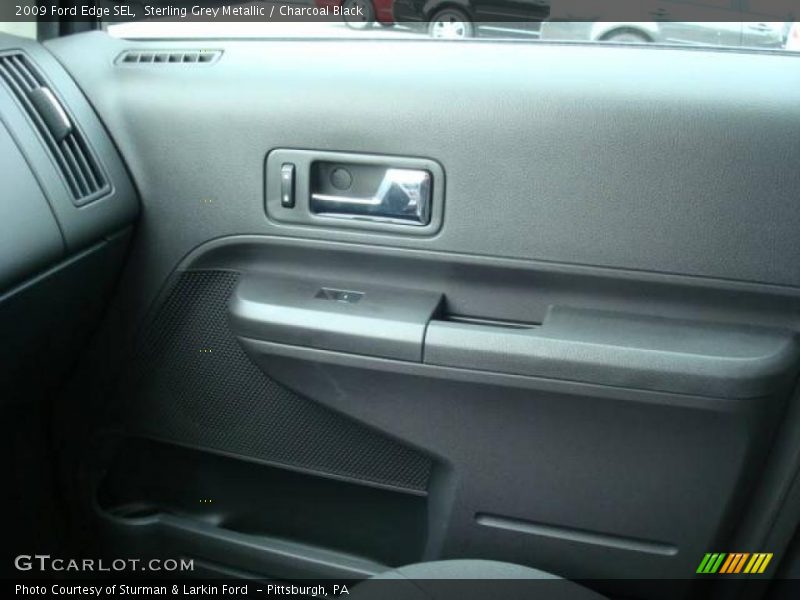 Sterling Grey Metallic / Charcoal Black 2009 Ford Edge SEL