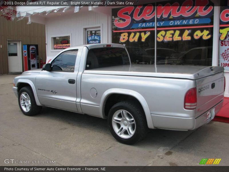 Bright Silver Metallic / Dark Slate Gray 2001 Dodge Dakota R/T Regular Cab