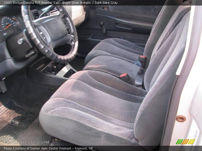 Bright Silver Metallic / Dark Slate Gray 2001 Dodge Dakota R/T Regular Cab