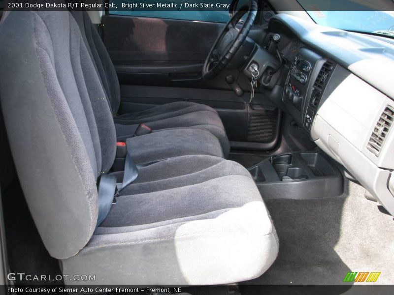 Bright Silver Metallic / Dark Slate Gray 2001 Dodge Dakota R/T Regular Cab