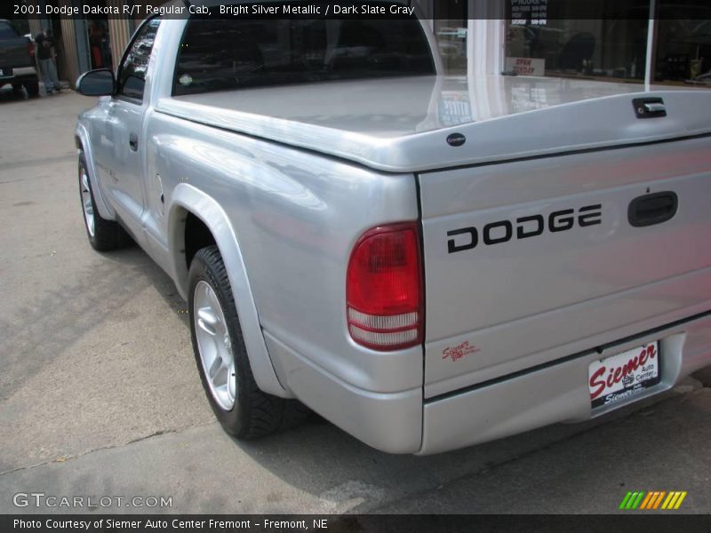 Bright Silver Metallic / Dark Slate Gray 2001 Dodge Dakota R/T Regular Cab