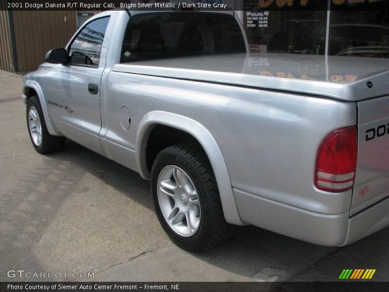 Bright Silver Metallic / Dark Slate Gray 2001 Dodge Dakota R/T Regular Cab