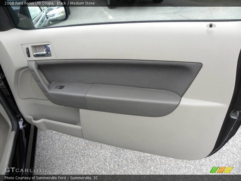 Black / Medium Stone 2008 Ford Focus SES Coupe