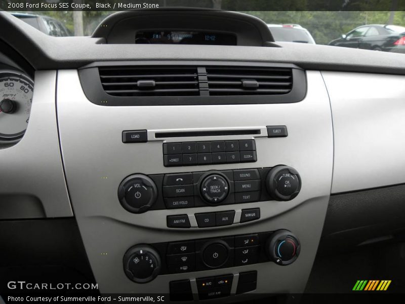 Black / Medium Stone 2008 Ford Focus SES Coupe
