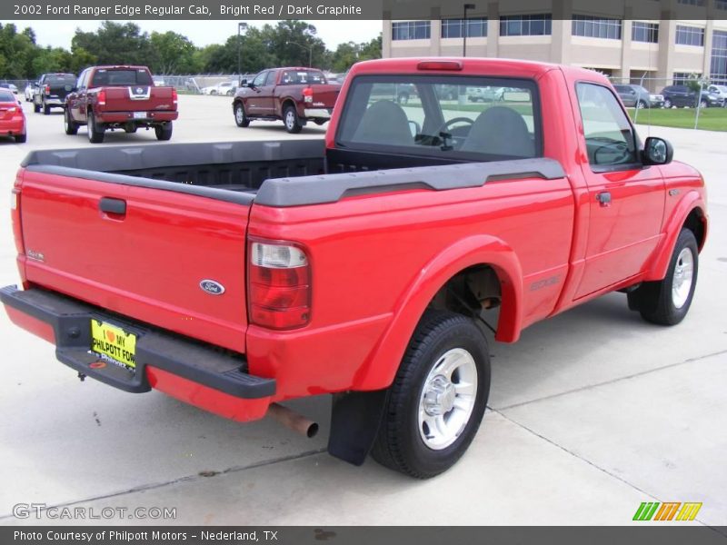 Bright Red / Dark Graphite 2002 Ford Ranger Edge Regular Cab